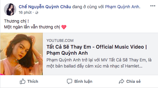 Sơn Tùng M-TP và các nghệ sĩ chúc mừng Phạm Quỳnh Anh trở lại với âm nhạc lụi tim của một thời thanh xuân - Ảnh 5.