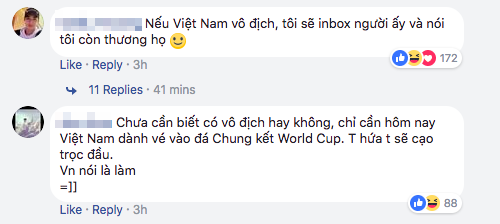 Cư dân mạng đang có một lời thách thức: Nếu Việt Nam thắng, bạn sẽ làm gì? - Ảnh 8.