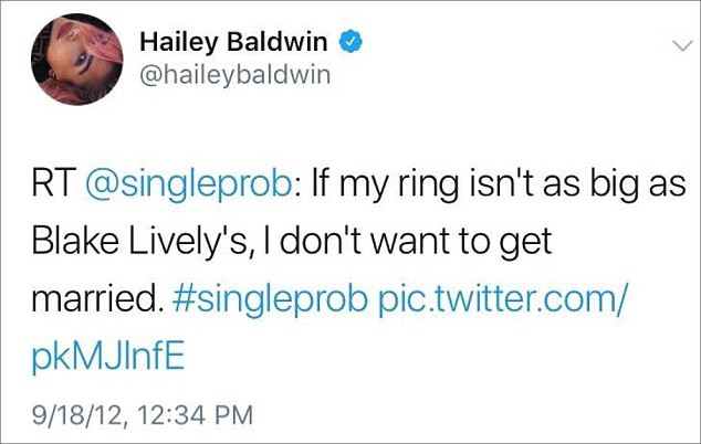 Hailey Baldwin có nhẫn đính hôn giống Blake Lively nhưng giá thì khác xa - Ảnh 5.
