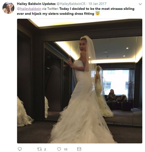 Rộ hình ảnh Hailey Baldwin thử váy cưới chỉ sau 3 ngày đính hôn với Justin Bieber và sự thật đằng sau - Ảnh 3.