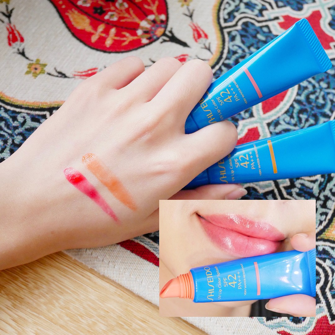 Káº¿t quáº£ hÃ¬nh áº£nh cho Shiseido UV Lip Color Splash SPF 50+