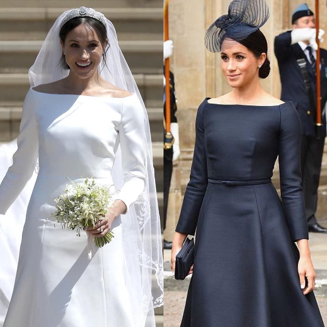 Ai cũng muốn như Meghan Markle: thích kiểu váy nào là mua mỗi hãng một chiếc, lại toàn là hãng cao cấp - Ảnh 4.