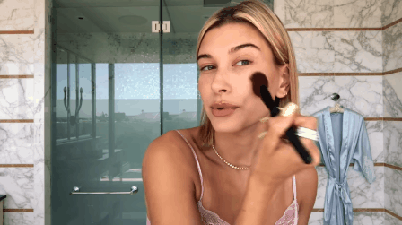 Clip hot nhất của Hailey Baldwin hiện giờ: 7 bước makeup để được đính hôn với Justin Bieber - Ảnh 3.