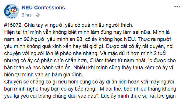 Chia tay vì bạn gái được nhiều người thích, thanh niên sấp mặt vì bị dân mạng phản dame - Ảnh 1.