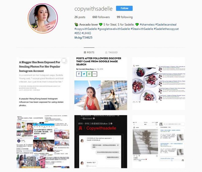 Hot Instagramer Hồng K&ocirc;ng x&oacute;a vội 95 b&agrave;i đăng sau khi bị ph&aacute;t hiện d&ugrave;ng ảnh tr&ecirc;n Google - Ảnh 6.