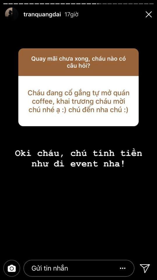 Nhờ trò Q&A của Instagram mà mọi người mới biết có một chú tổng đài Quang Đại vừa lầy vừa tâm lí - Ảnh 4.