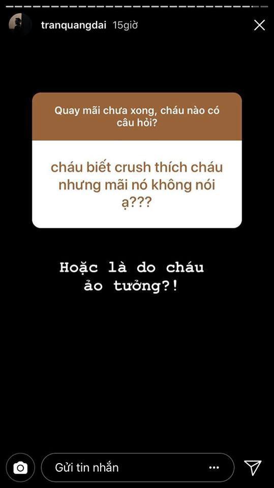 Nhờ trò Q&A của Instagram mà mọi người mới biết có một chú tổng đài Quang Đại vừa lầy vừa tâm lí - Ảnh 8.