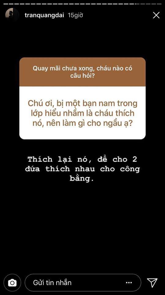 Nhờ tr&ograve; Q&A của Instagram m&agrave; mọi người mới biết c&oacute; một ch&uacute; tổng đ&agrave;i Quang Đại vừa lầy vừa t&acirc;m l&iacute; - Ảnh 20.