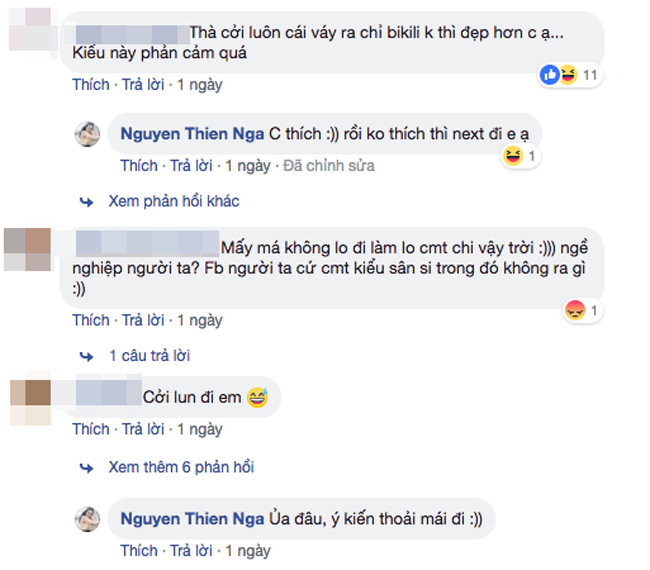 Bị chê mặc đồ bơi với quần tụt là phản cảm, Thiên Nga The Face đáp: Không thích thì nhích cho nước nó trong! - Ảnh 4.