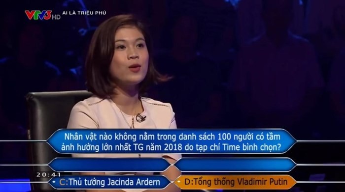 Một mình chống lại cả thế giới, cô gái xinh đẹp nhận kết quả bất ngờ trong Ai là triệu phú - Ảnh 4. Một mình chống lại cả thế giới, cô gái xinh đẹp nhận kết quả bất ngờ trong Ai là triệu phú - Ảnh 4.