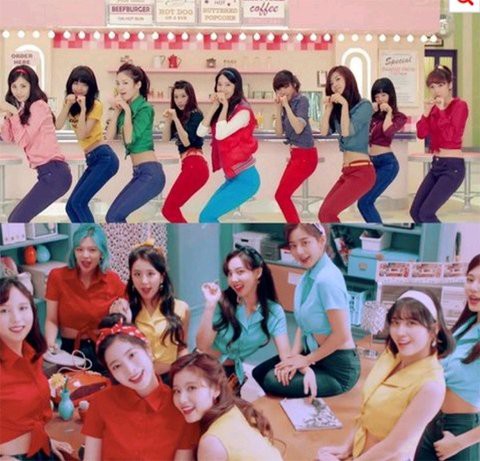 Twice v&agrave; SNSD: Tưởng kh&ocirc;ng giống nhau m&agrave; lại giống đến kh&ocirc;ng tưởng! - Ảnh 7.