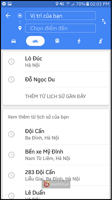 Google Maps cập nhật tính năng chỉ đường xe máy tại Việt Nam, không lo đi nhầm đường riêng của ô-tô - Ảnh 1.