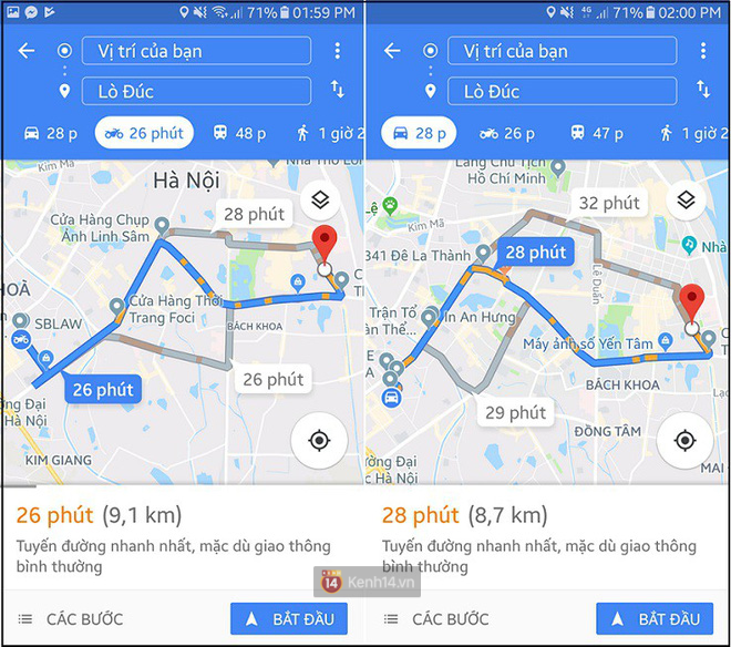 Google Maps cập nhật tính năng chỉ đường xe máy tại Việt Nam, không lo đi nhầm đường riêng của ô-tô - Ảnh 2.