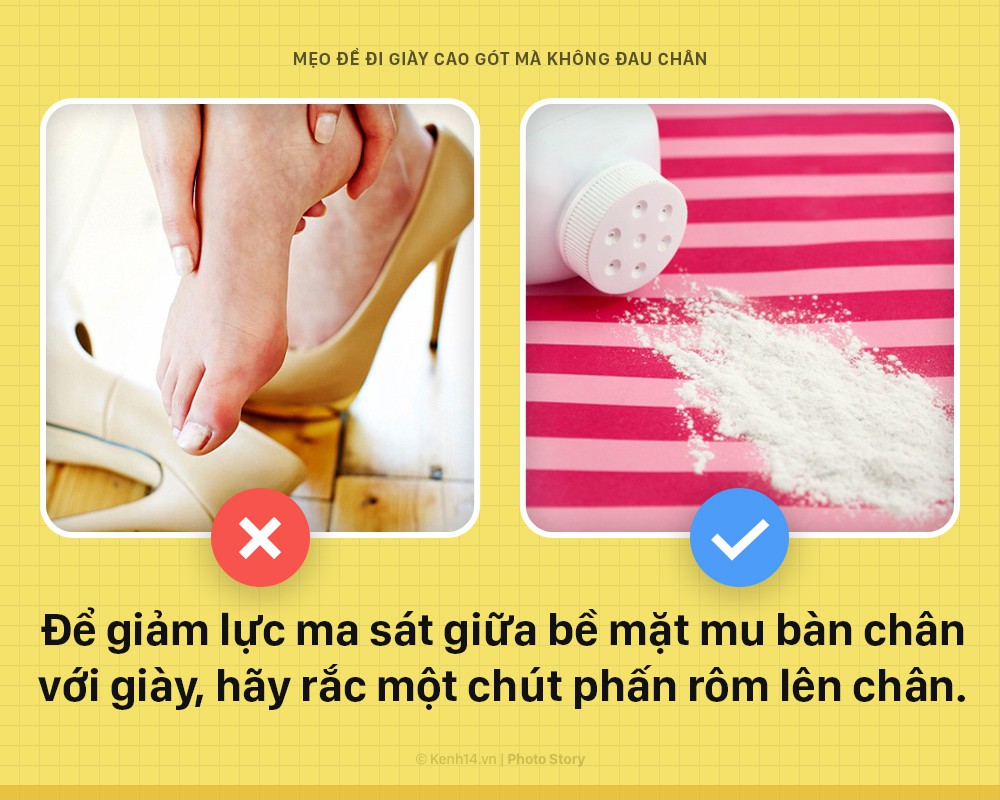 Muốn đi giày cao gót mà không sợ đau chân, nữ giới áp dụng không cần nghĩ ngay chùm mẹo vặt này - Ảnh 6. Muốn đi giày cao gót mà không sợ đau chân, nữ giới áp dụng không cần nghĩ ngay chùm mẹo vặt này - Ảnh 6.