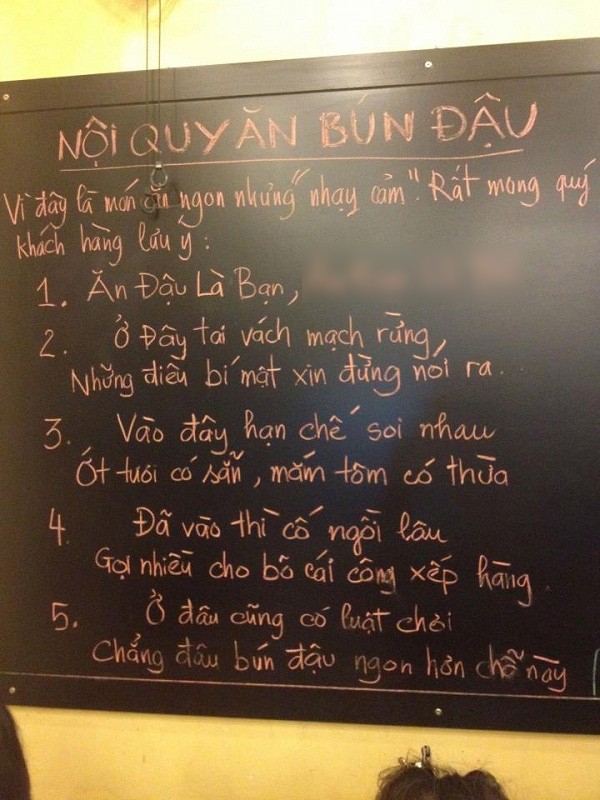 Dễ thương như nội quy của các quán ăn: khách vừa ngồi ăn vừa phì cười - Ảnh 3.