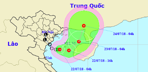 Ngập lụt chưa dứt, áp thấp nhiệt đới có khả năng mạnh lên lại đe dọa trong 4 ngày tới - Ảnh 1.