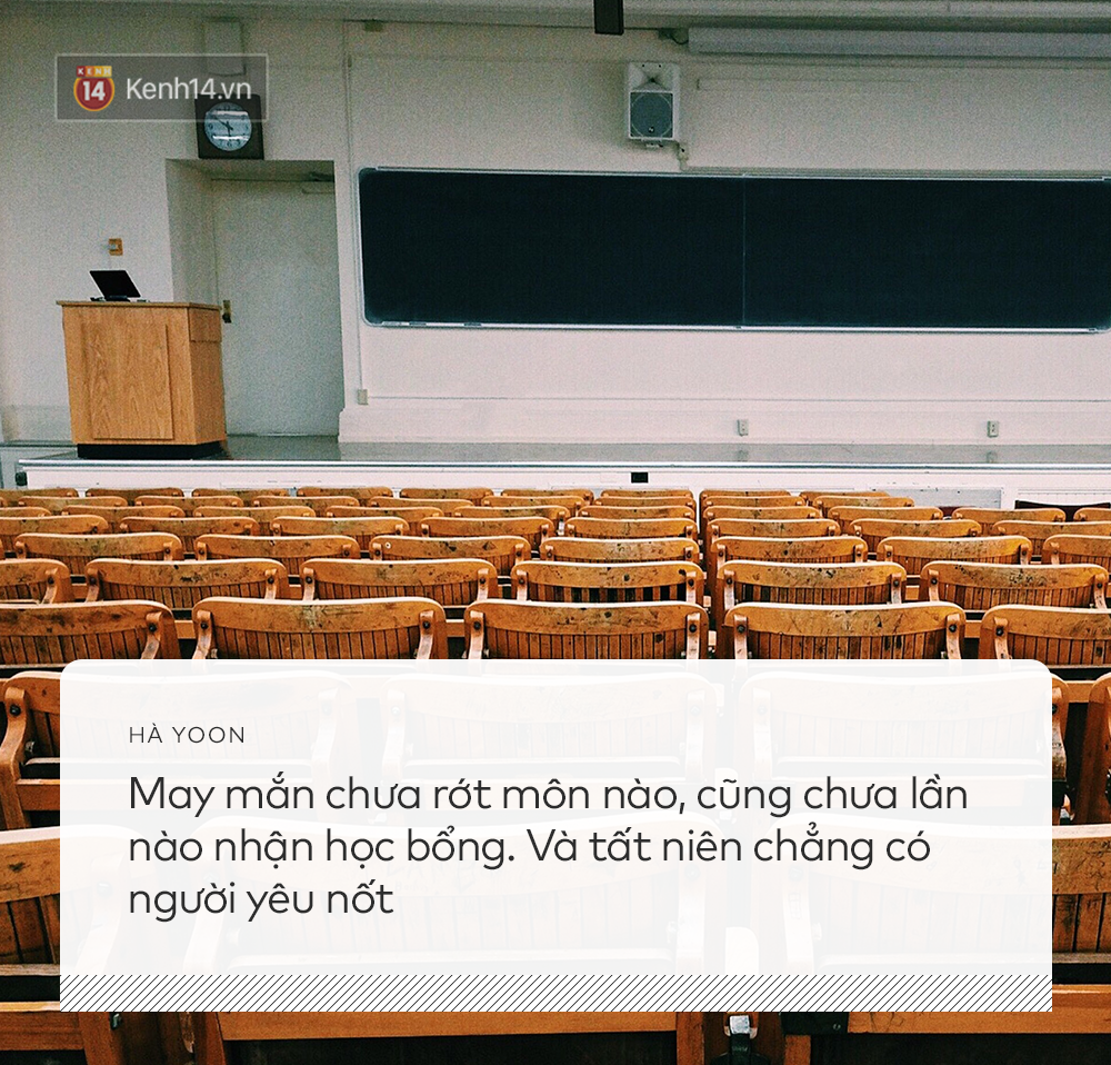 Thế nào là một cuộc đời sinh viên hoàn hảo: Ít nhất 1 lần rớt môn, 1 lần đạt học bổng và 1 lần thất tình? - Ảnh 7.