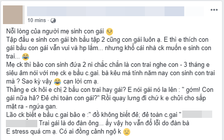 Bầu đứa thứ 2 vẫn là công chúa, vợ trẻ stress khi chồng mắng thẳng mặt: Đồ không biết đẻ, đẻ toàn con gái - Ảnh 1.