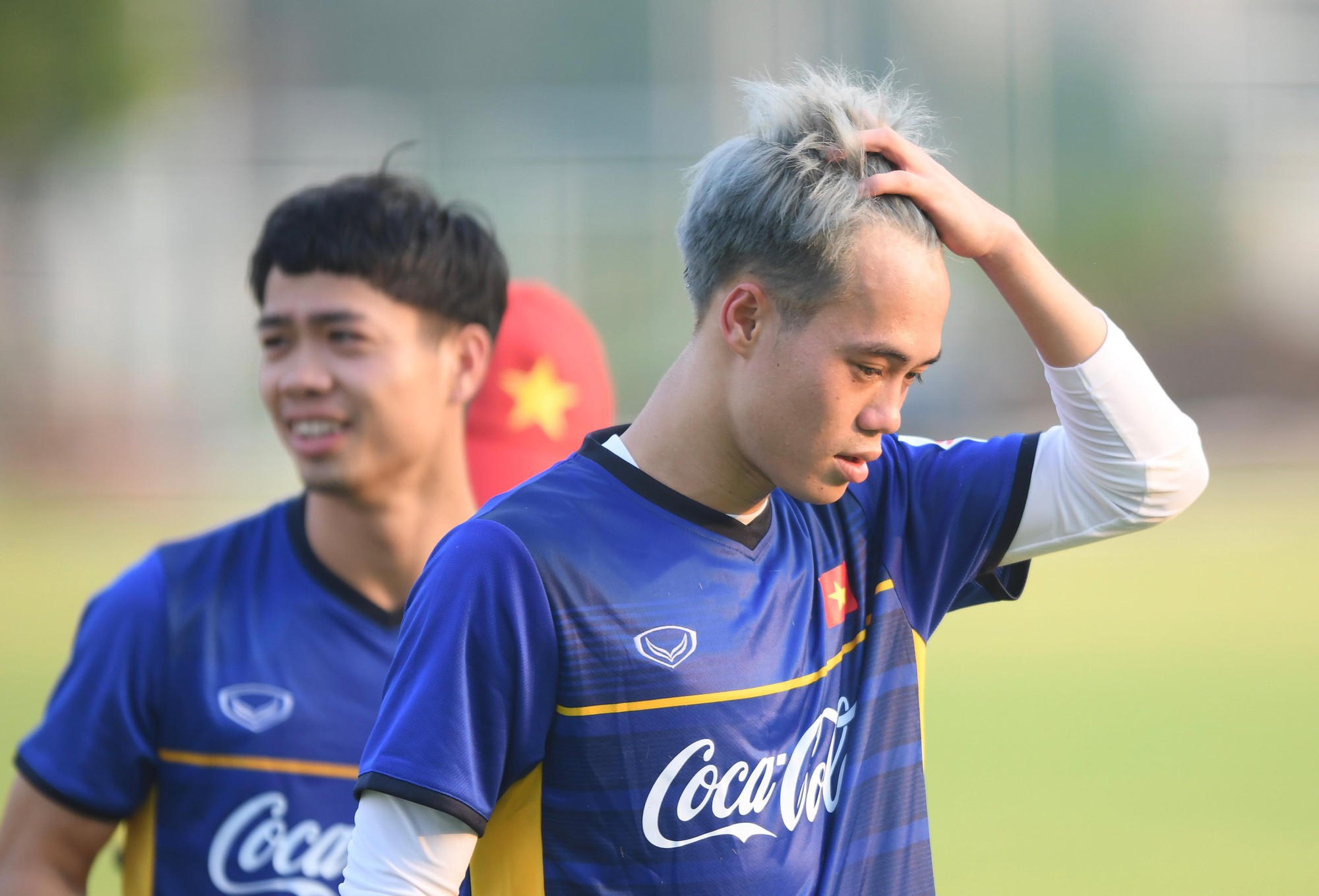 Công Phượng chấn thương, U23 Việt Nam tập buổi đầu ở PVF - Ảnh 10.