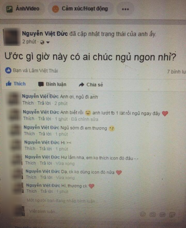 Đỉnh cao của FA: Tự đ&oacute;ng vai 2 người y&ecirc;u nhau, tự nhắn tin, tự trả lời - Ảnh 1.