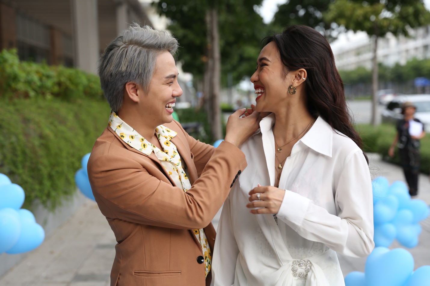 Cô giáo Khánh bất ngờ đụng độ học trò Diệu Nhi trong phim sitcom Thứ Hai không hại được ai - Ảnh 1. Cô giáo Khánh bất ngờ đụng độ học trò Diệu Nhi trong phim sitcom Thứ Hai không hại được ai - Ảnh 1.