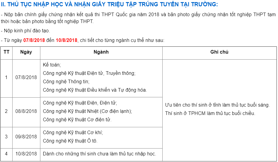 TrÆ°á»ng Cao Äáº³ng Äáº§u tiÃªn á» TP HCM cÃ´ng bá» Äiá»m chuáº©n xÃ©t tuyá»n nÄm 2018 - áº¢nh 2.