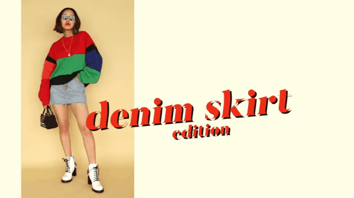 Ch&acirc;n v&aacute;y denim th&igrave; qu&aacute; quen thuộc, nhưng c&oacute; tới tận 8 c&aacute;ch mix n&agrave;y liệu bạn đ&atilde; biết chưa - Ảnh 1.