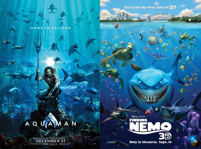 Vẫn chưa thoát kiếp bị chế, thêm một poster Aquaman bị sỉ là màu mè như... 5 anh em siêu nhân - Ảnh 7.