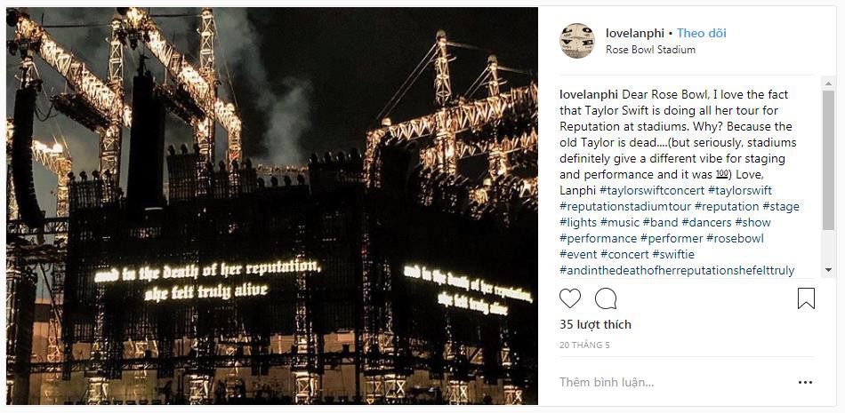 6 lý do chứng minh reputation Stadium Tour là đỉnh cao trong sự nghiệp của Taylor Swift - Ảnh 6.