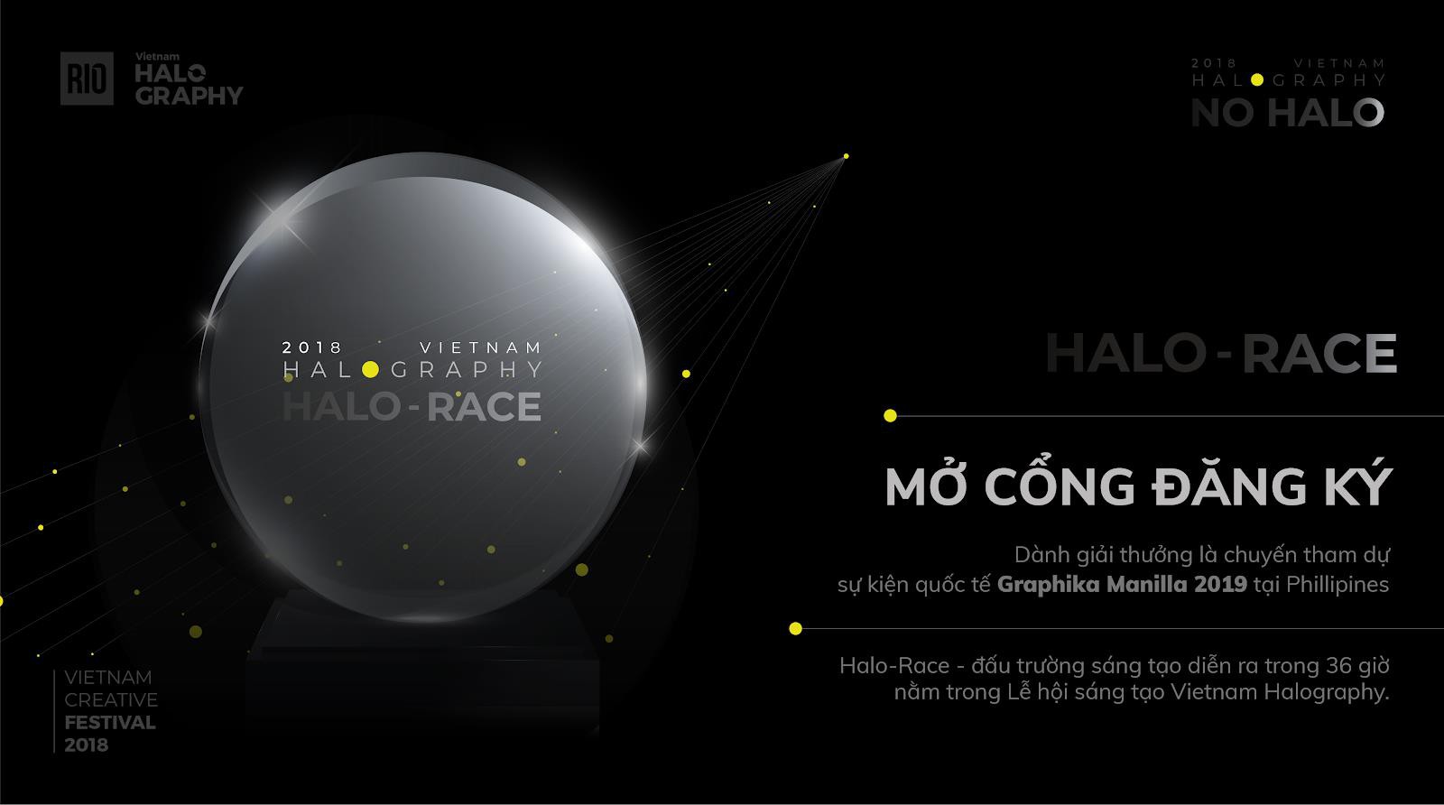 Vietnam Halography 2018 chính thức trở lại với chủ đề NO HALO - Không hào quang - Ảnh 2. Vietnam Halography 2018 chính thức trở lại với chủ đề NO HALO - Không hào quang - Ảnh 2.