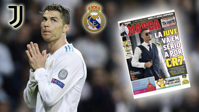  B&aacute;o th&acirc;n Real tr&agrave;n ngập th&ocirc;ng tin Ronaldo tr&ecirc;n đường rời Bernabeu - Ảnh 1.