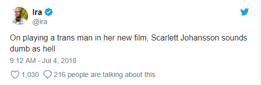 Bị ném đá vì vào vai người chuyển giới, mỹ nhân gợi tình Scarlett Johansson phản pháo - Ảnh 3.