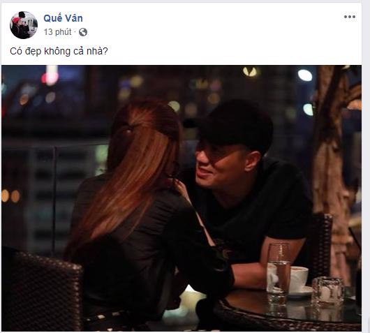 Sau Trường Giang, Quế Vân tiếp tục gây sóng gió khi đăng ảnh với người đàn ông bí ẩn - Ảnh 1. Sau Trường Giang, Quế Vân tiếp tục gây sóng gió khi đăng ảnh với người đàn ông bí ẩn - Ảnh 1.