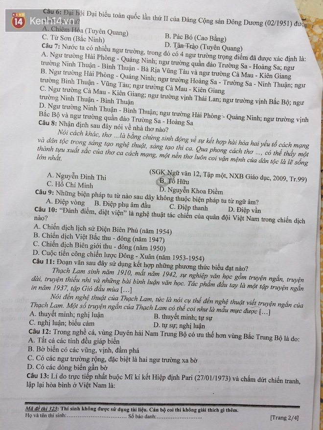 Đề thi Năng khiếu báo chí: Pháp luật không dành quyền ưu tiên cho bất kỳ cá nhân nào - Ảnh 4.