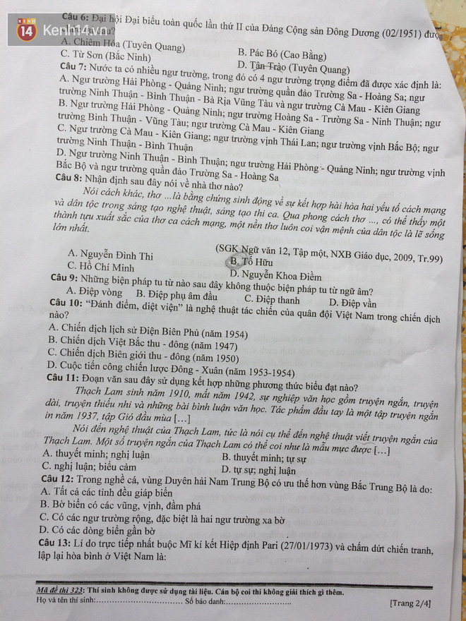 Đề thi Năng khiếu báo chí: Pháp luật không dành quyền ưu tiên cho bất kỳ cá nhân nào - Ảnh 4.