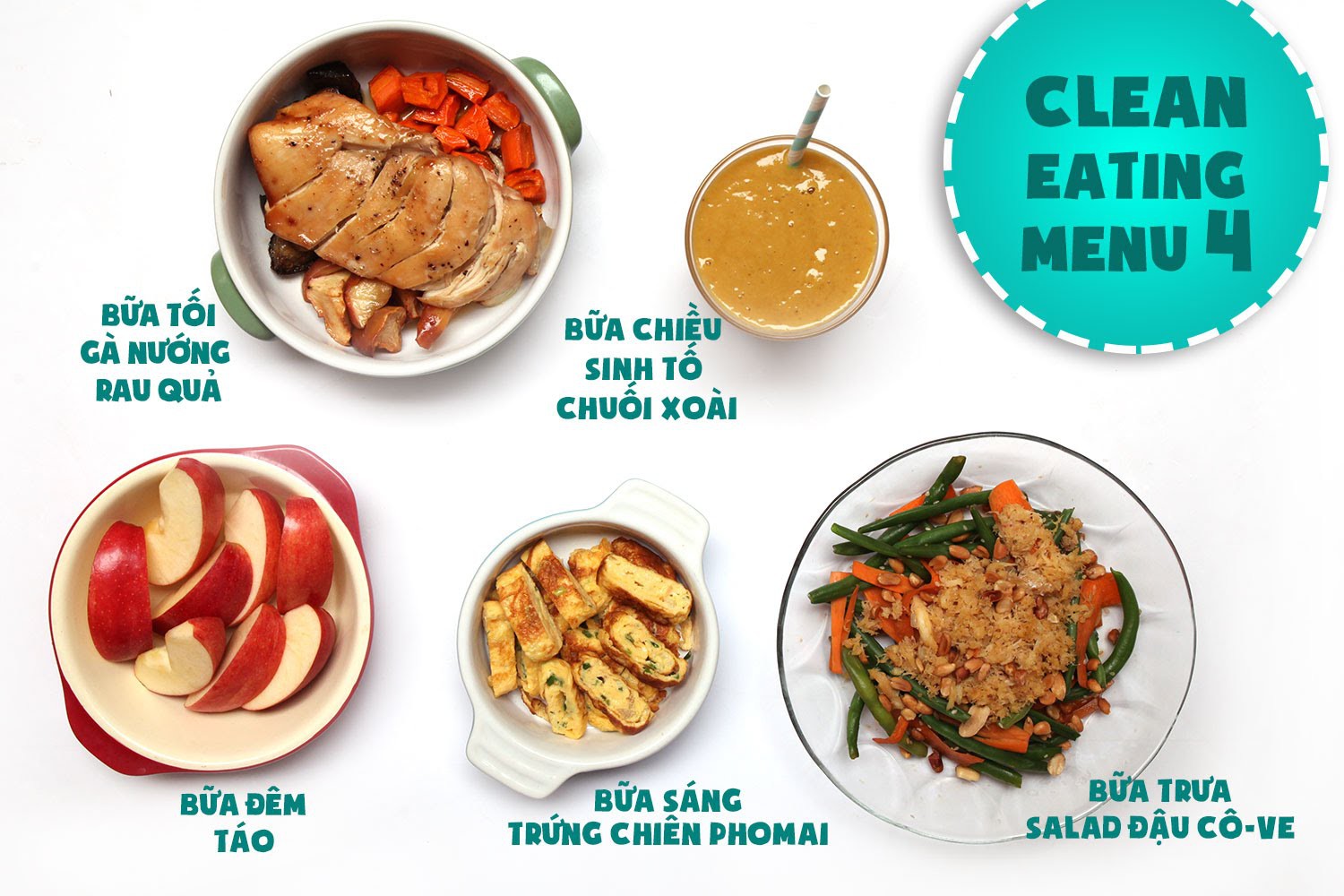 Gá»£i Ã½ thá»±c ÄÆ¡n 7 ngÃ y Äáº§u Eat Clean vá»i nhiá»u mÃ³n Än quen thuá»c cá»§a ngÆ°á»i Viá»t Nam - áº¢nh 7.