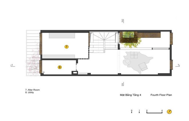 Giải pháp chiếu sáng thông minh của căn nhà ống 42m2 ở Hà Nội được tạp chí kiến trúc Mỹ tôn vinh - Ảnh 20.