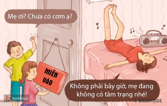 Bộ tranh: Chuyện gì sẽ xảy ra khi bố mẹ và con cái đổi tính cho nhau? - Ảnh 15.