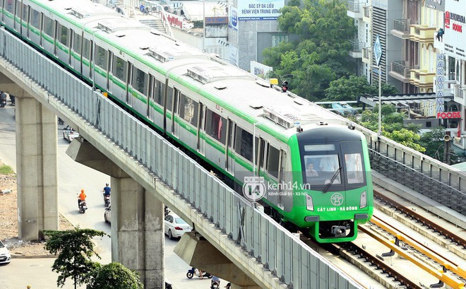 Tàu trên cao Cát Linh - Hà Đông bao giờ bắt đầu chạy, giá vé bao nhiêu? - Ảnh 1.