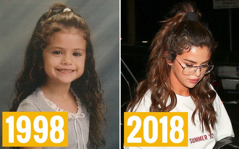 Dậy thì thành công như Selena: 6 tuổi và 26 tuổi diện cùng một kiểu tóc, xưa dễ thương, giờ lại quyến rũ chất ngất - Ảnh 1. Dậy thì thành công như Selena: 6 tuổi và 26 tuổi diện cùng một kiểu tóc, xưa dễ thương, giờ lại quyến rũ chất ngất - Ảnh 1.