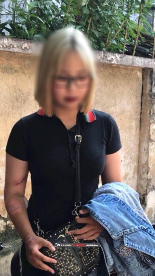 H&agrave; Nội: Hot girl sinh năm 2003 l&aacute;i xe m&aacute;y t&ocirc;ng gục hai chiến sĩ cảnh s&aacute;t cơ động - Ảnh 1.