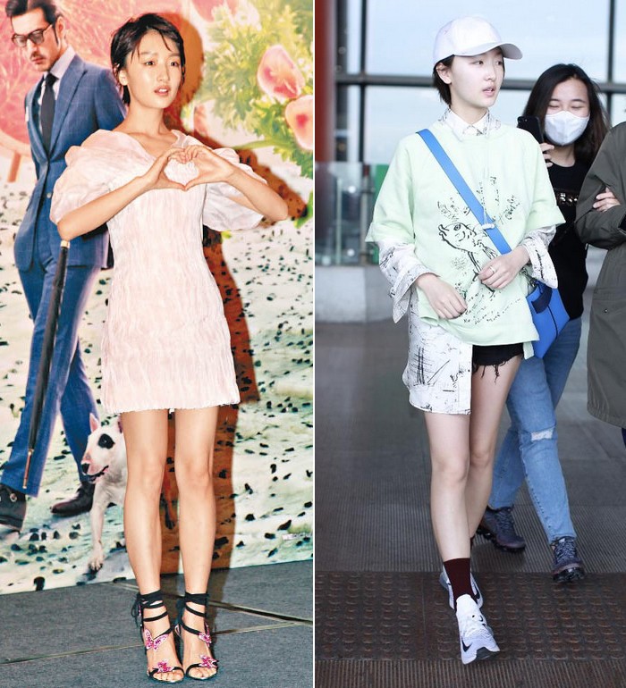 Châu Đông Vũ diện váy rất xinh nhưng đôi chân dài như cà kheo, thẳng đuột như ma nơ canh của cô mới là thứ gây chú ý - Ảnh 4. Châu Đông Vũ diện váy rất xinh nhưng đôi chân dài như cà kheo, thẳng đuột như ma nơ canh của cô mới là thứ gây chú ý - Ảnh 4.