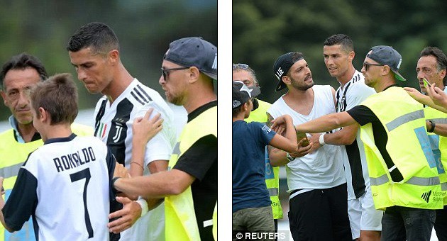 Ronaldo ghi b&agrave;n ng&agrave;y ra mắt Juventus, trận đấu kết th&uacute;c sớm v&igrave; fan cuồng n&aacute;o loạn - Ảnh 2.