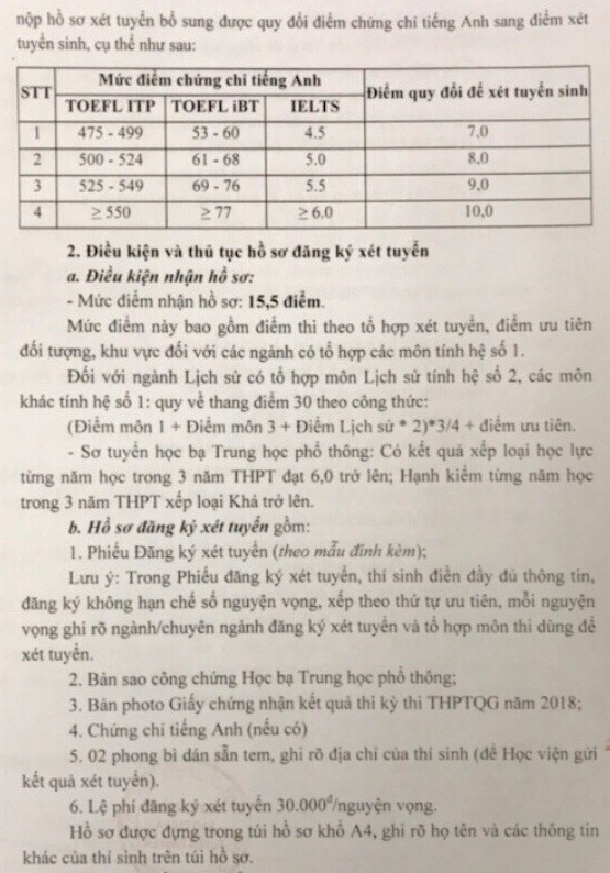 Các trường Đại học ở Hà Nội bắt đầu thông báo nhận hồ sơ xét tuyển đợt 2 - Ảnh 3.