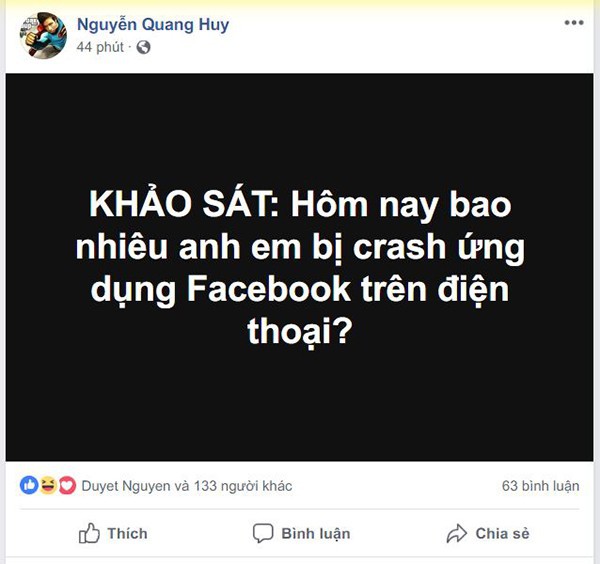 Nhiều người dùng VN phản ánh Facebook trên Android bị lỗi, liên tục bị văng ra ngoài - Ảnh 3.