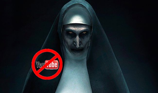 Lên cả Youtube để quảng cáo, ma sơ Valak khiến cư dân mạng phẫn nộ - Ảnh 1.