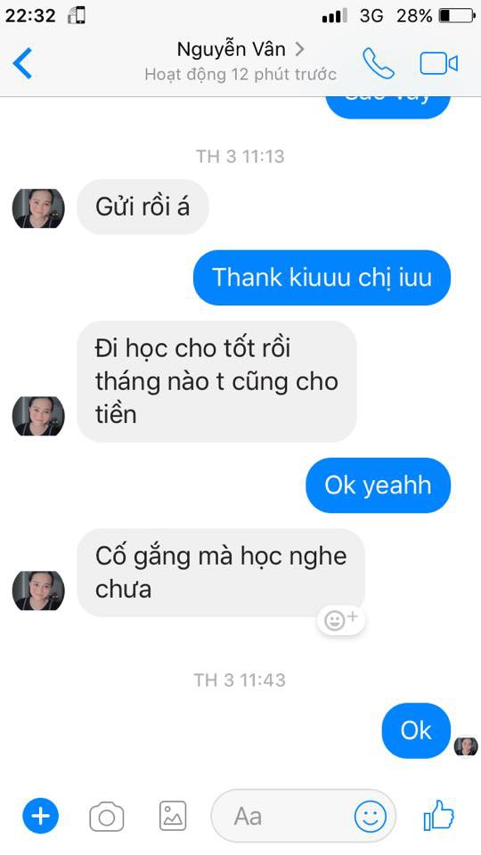 Đọc tin nhắn của các ông anh bà chị để thấy khái niệm \