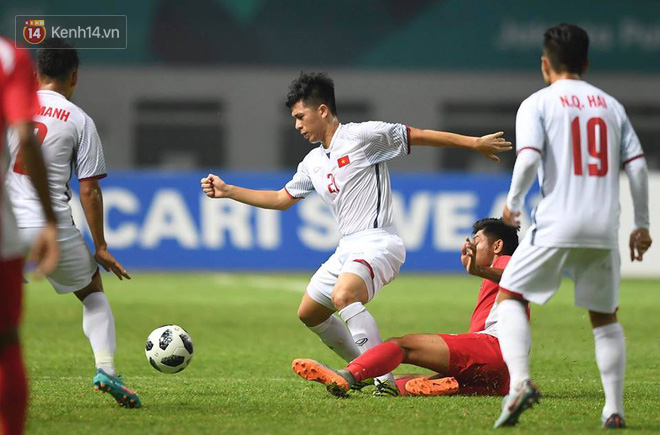 Phan Văn Đức thăng hoa, Olympic Việt Nam dễ dàng vượt qua vòng bảng ASIAD 2018 - Ảnh 6.