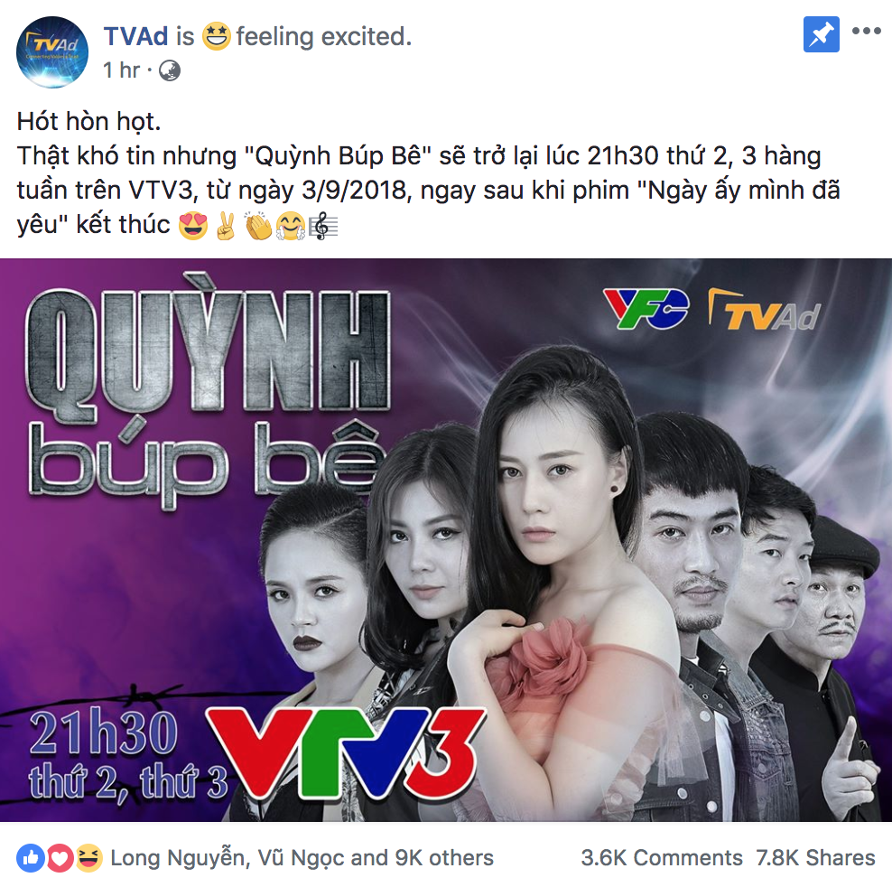 Quỳnh Búp Bê chính thức trở lại VTV sau 1 tháng dừng chiếu - Ảnh 2. Quỳnh Búp Bê chính thức trở lại VTV sau 1 tháng dừng chiếu - Ảnh 2.