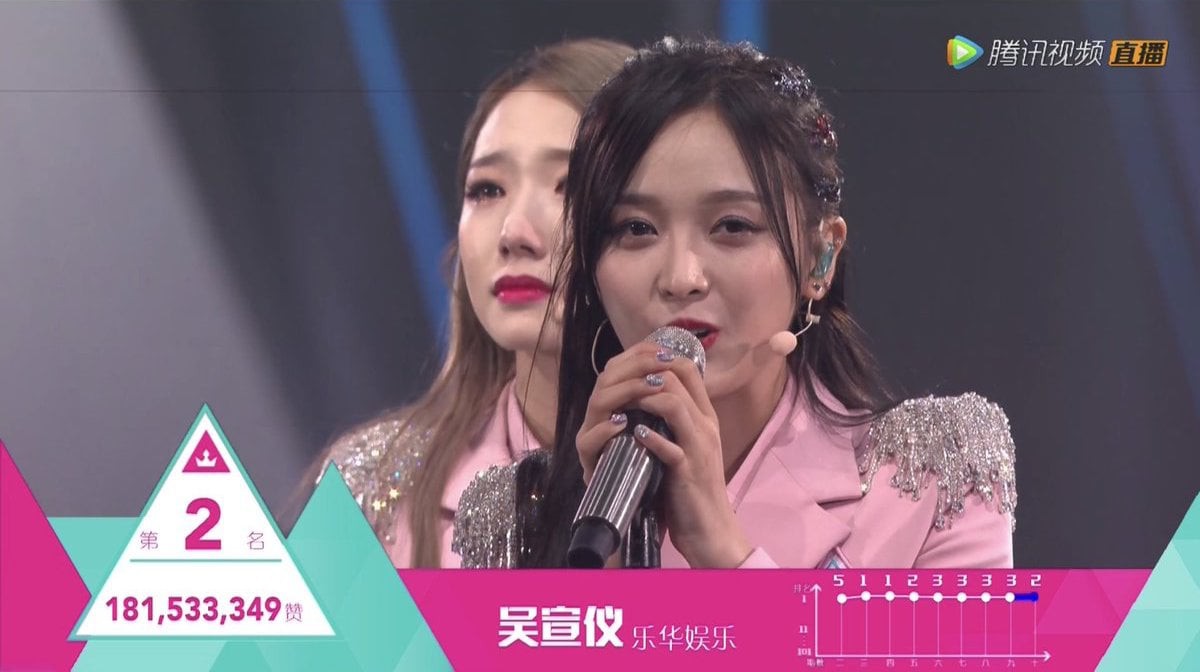 Toàn cảnh vụ lùm xùm đi để trở về của 2 cô gái dẫn đầu nhóm nữ chiến thắng Produce 101 Trung Quốc - Ảnh 3. Toàn cảnh vụ lùm xùm đi để trở về của 2 cô gái dẫn đầu nhóm nữ chiến thắng Produce 101 Trung Quốc - Ảnh 3.